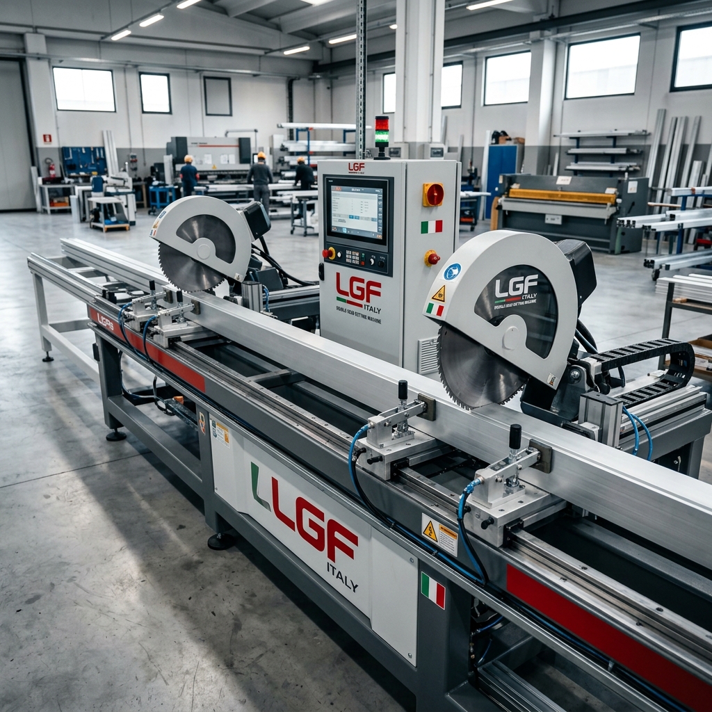 LGF ITALY CNC Double Head Cutting Machine