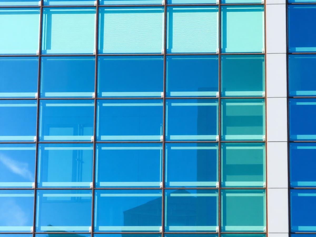 Aluminium systems facade showcase background