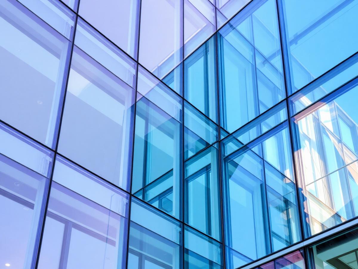 Aluminium systems facade showcase background